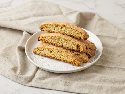Lemon twice baked biscotti